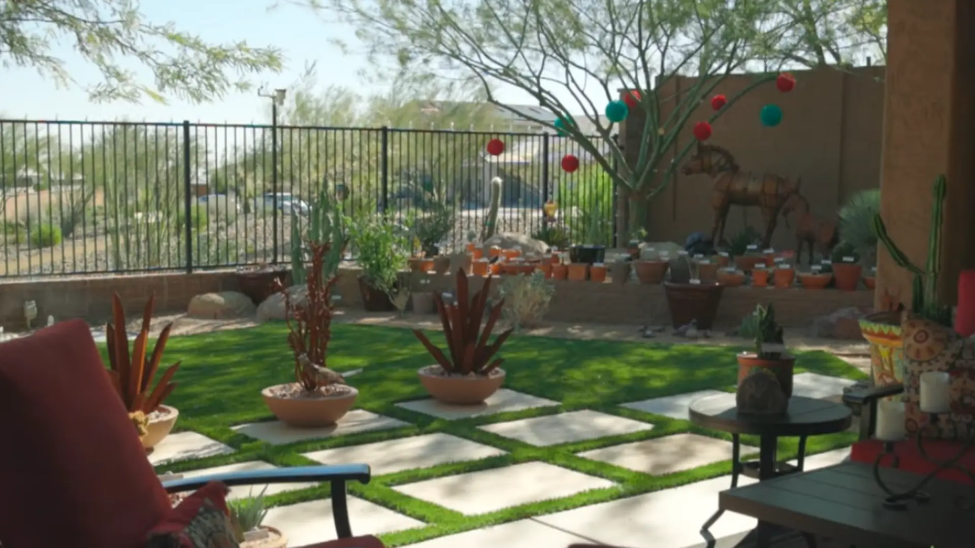 Landscaping Project in Paradise Valley, AZ, With Xeriscaping & Artificial Turf