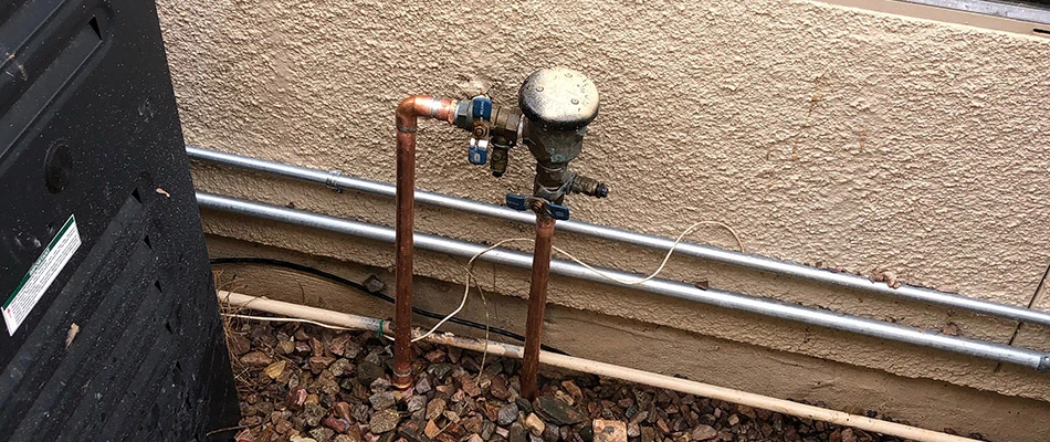 Irrigation system under warranty by Divine Design Landscaping in Phoenix, AZ.